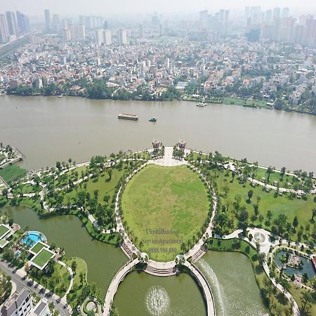 Vinhomes Central Park Apartment Landmark Can Ho Dv Ho Chi Minh-staden Exteriör bild