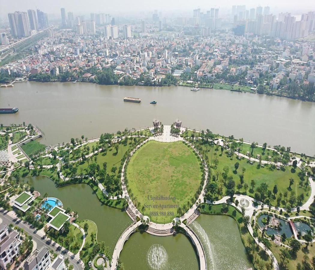 Vinhomes Central Park Apartment Landmark Can Ho Dv Ho Chi Minh-staden Exteriör bild