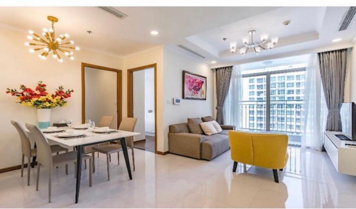 Vinhomes Central Park Apartment Landmark Can Ho Dv Ho Chi Minh-staden Exteriör bild